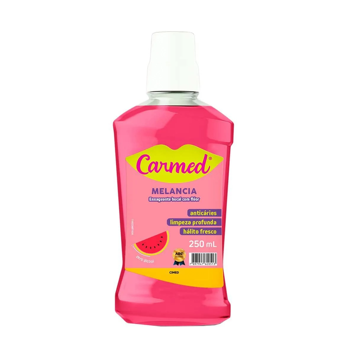 Enxaguante Bucal Zero álcool Melancia Carmed Frasco 250ml