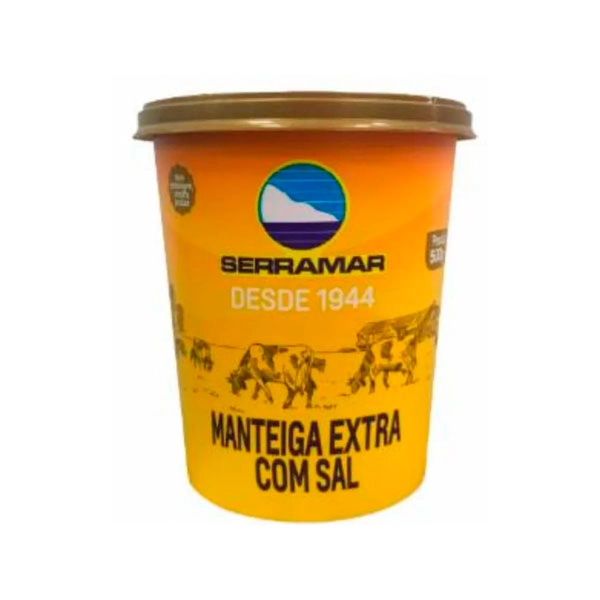 Manteiga Serramar Extra C/sal Pote 400g