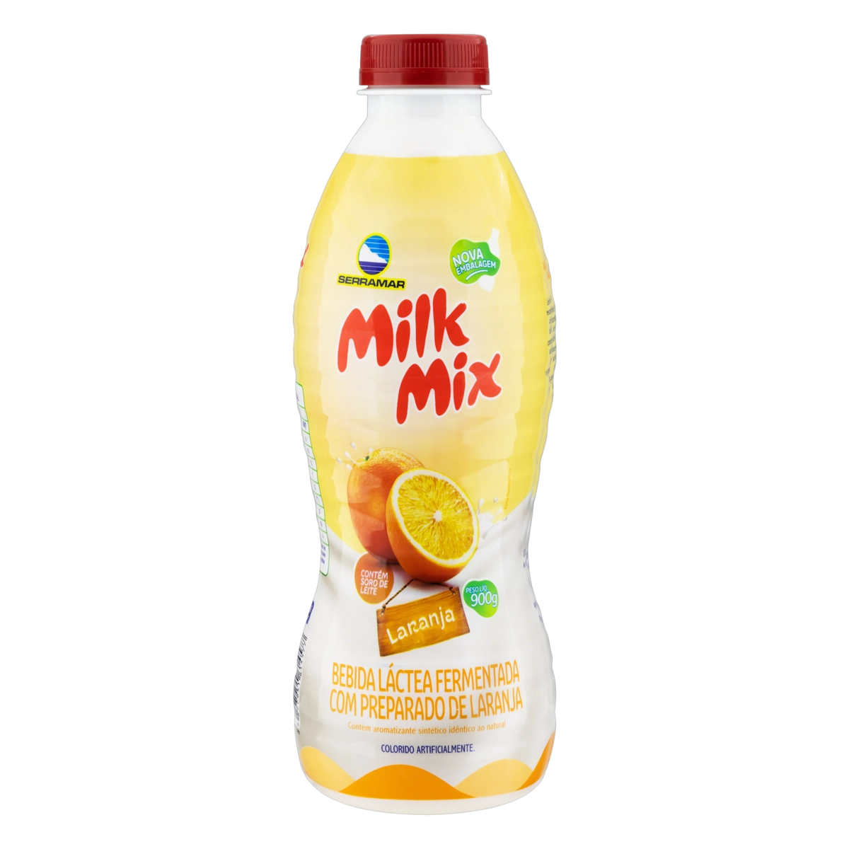Bebida Láctea Fermentada Laranja Milk Mix Garrafa 900g