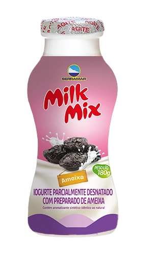 Iogurte Milk Mix Gar 180gr Ameixa