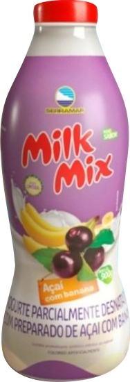 Iogurte Milk Mix 900g Acai Com Banana