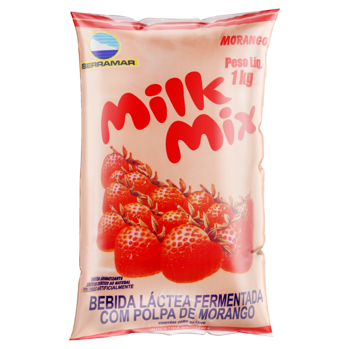 Iogurte Milk Mix 1kg Morango