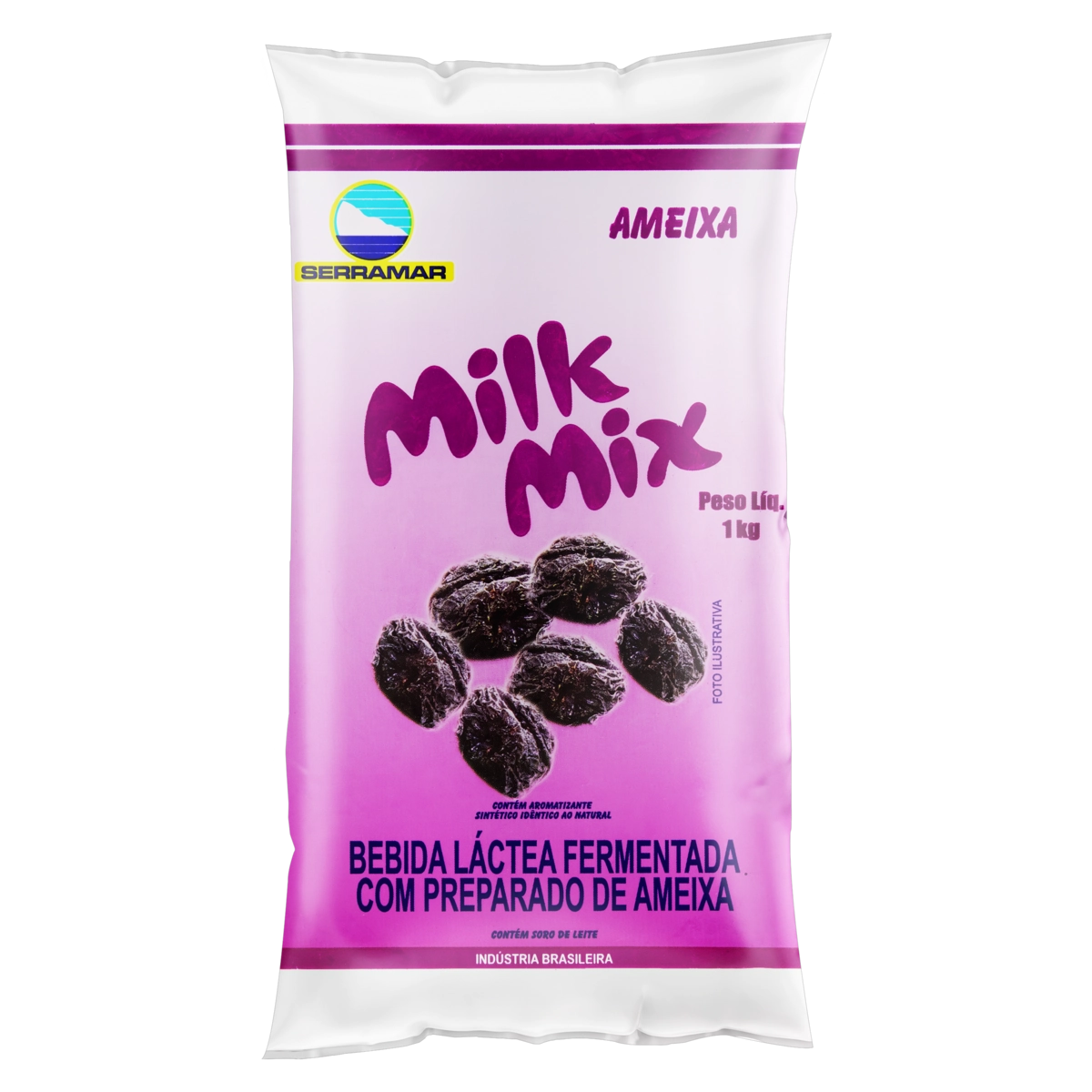 Iogurte Milk Mix 1kg Ameixa