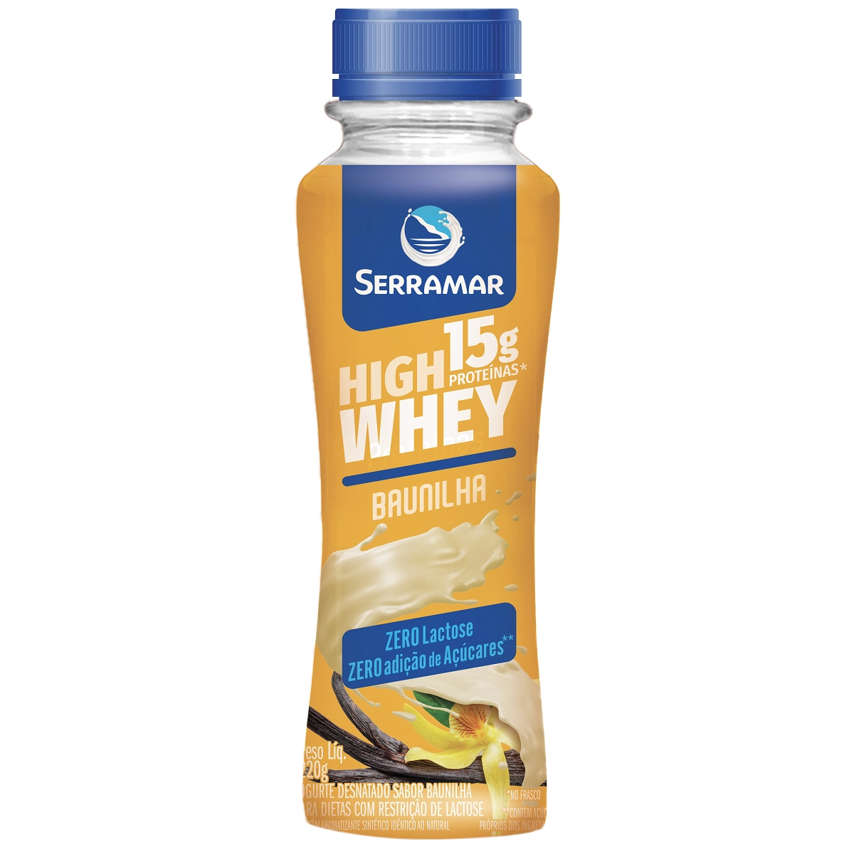 Iogurte High Whey Gf Serramar 220g Baunilha