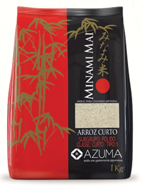Arroz Azuma Minami Mai Curto 1kg