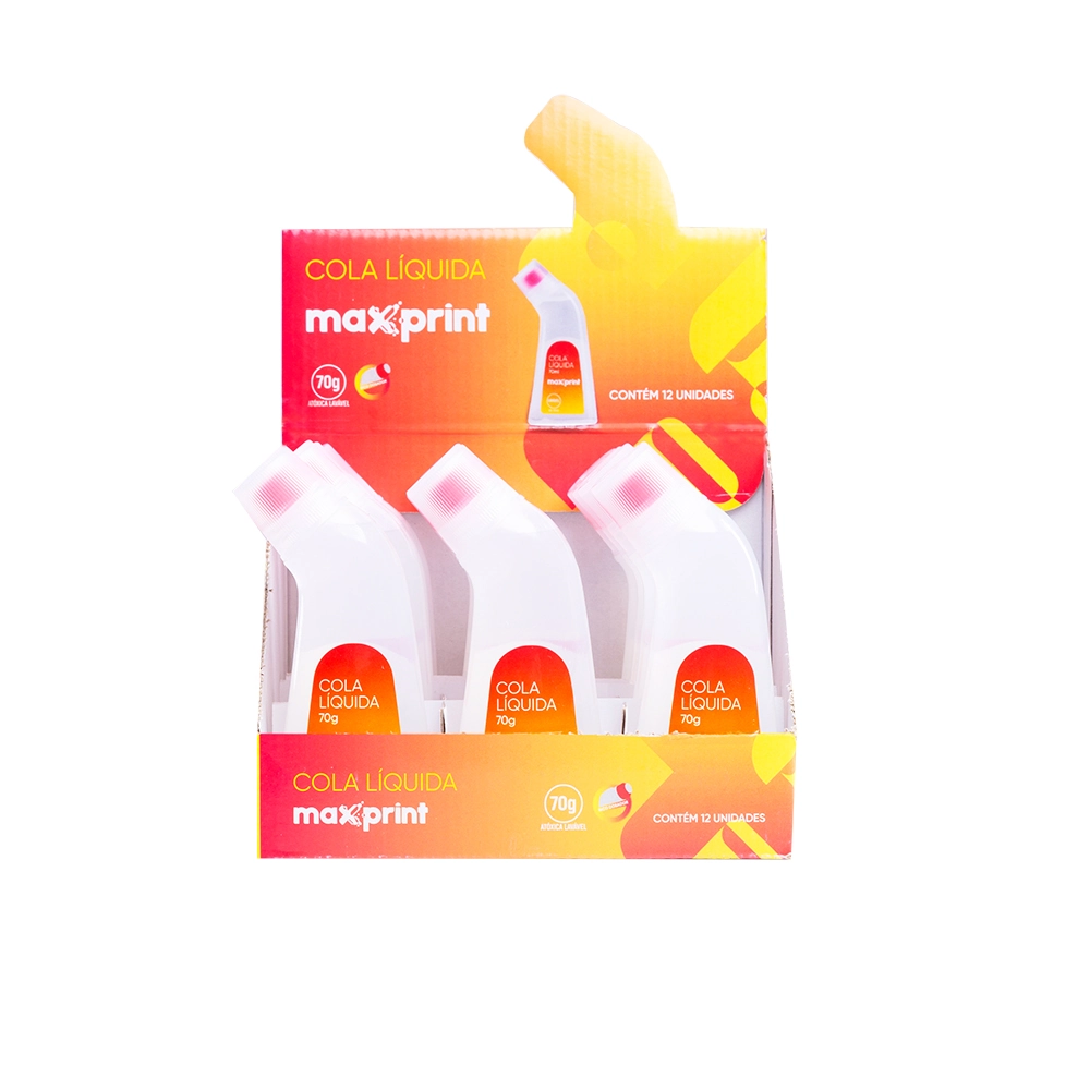 Cola Liquida Aplicador 70ml 74000007 Maxprint