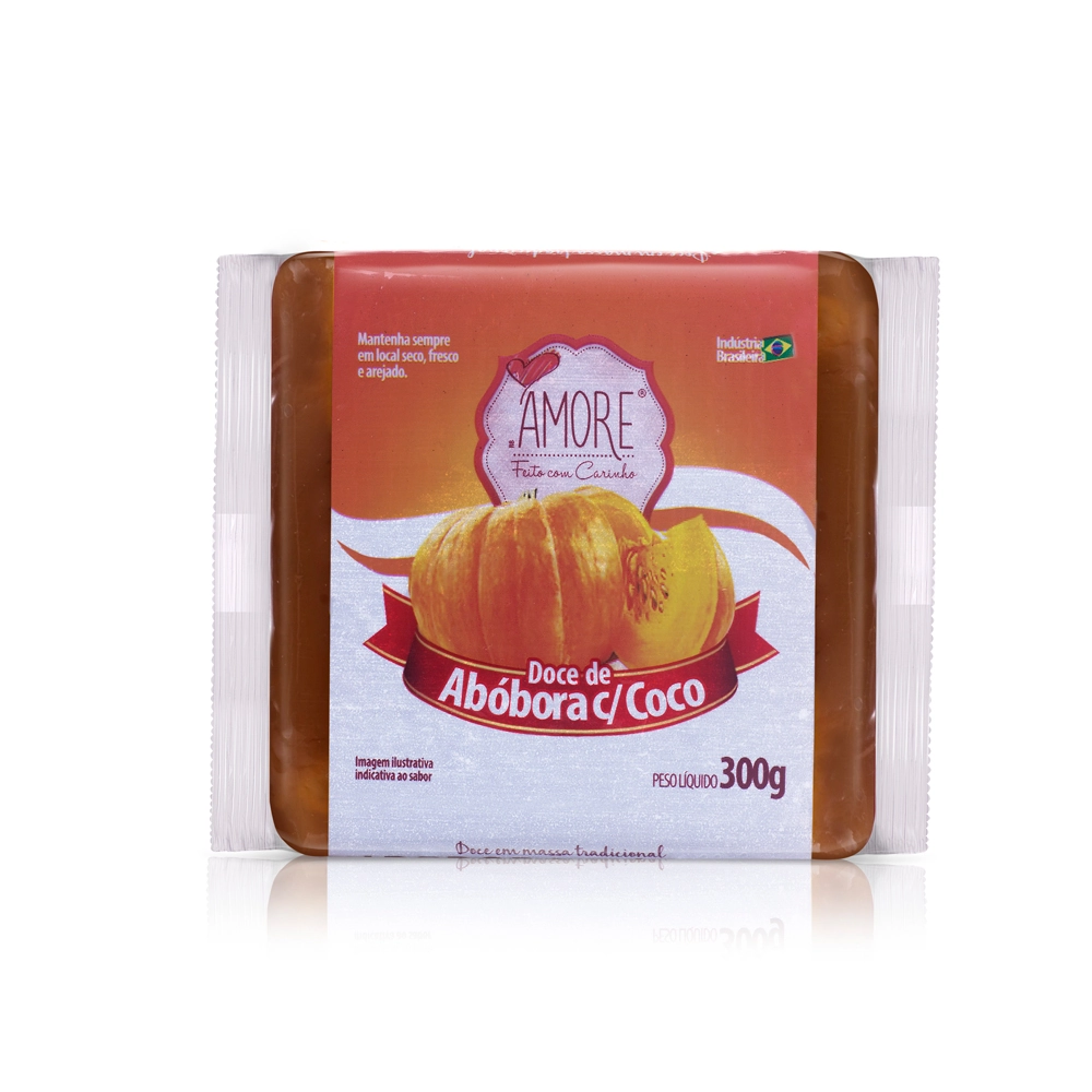 Doce Abobora Rb Amore 300g C/coco
