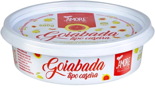 Goiabada Amore 600g Pt
