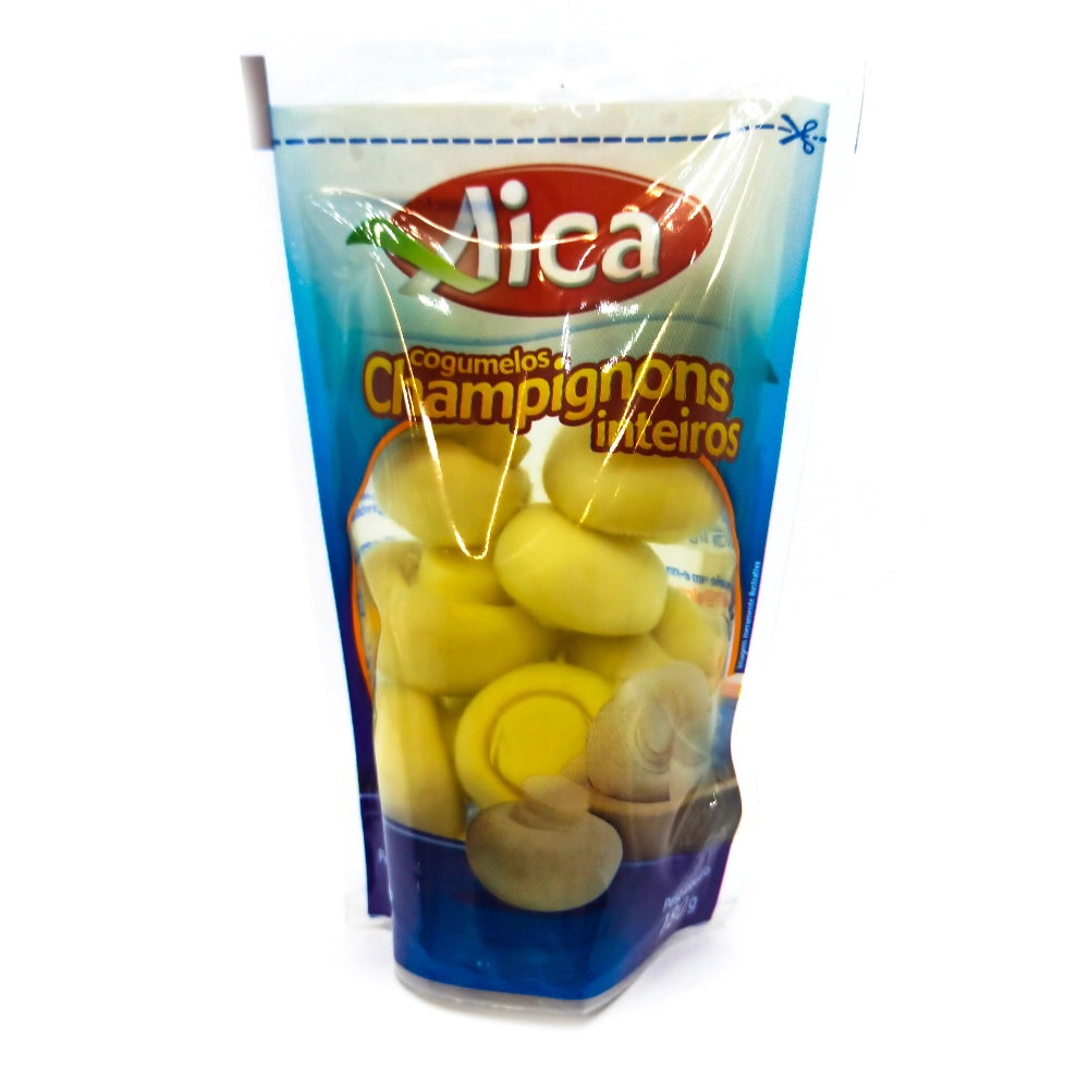 Cogumelo Champignon Em Conserva Inteiro Aica Sachê 100g