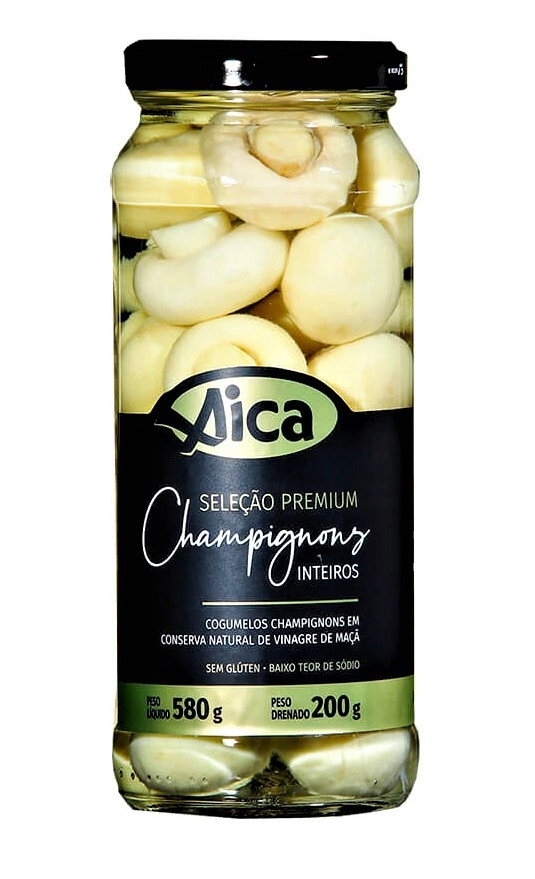 Champignons Premium Aica Inteiro 200g