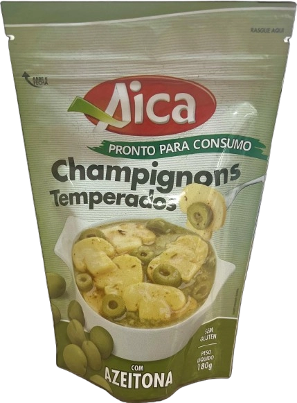 Cogumelo Aica Champignons Temp.azeitona 180g
