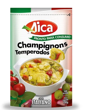 Cogumelo Aica Champignons Temp.italiano 180g