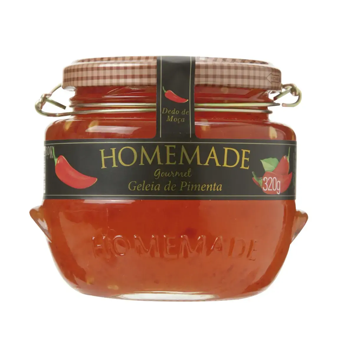 Geleia Homemade Gourmet 320gr Pim Vermelha