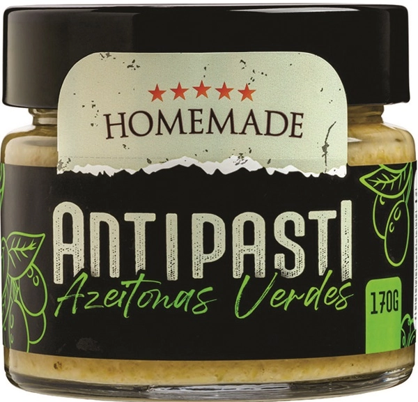 Antipasti Homemade Azeitona Verde 170g