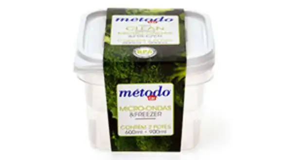 Kit Pote Plast Metodo C/2unidade Tmp Bca