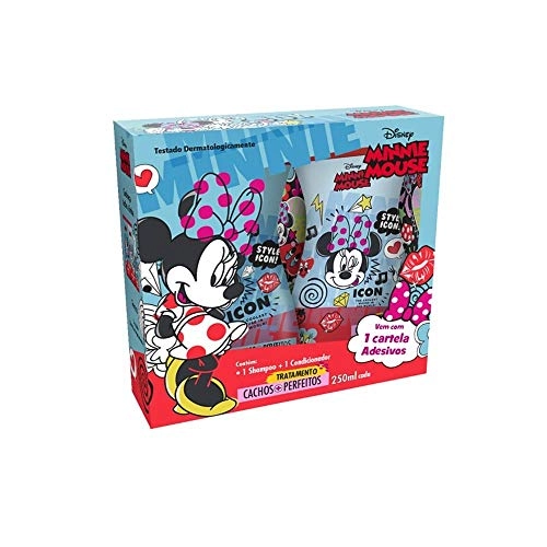 Kit Sh Cond 250ml Minnie Cachos Perfeitos