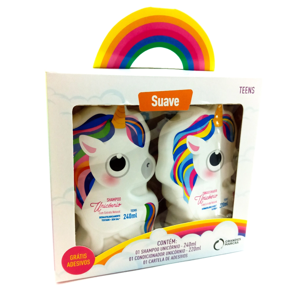 Gds Unicornio Kit Sh 240ml Cond 220ml Grt Cartela