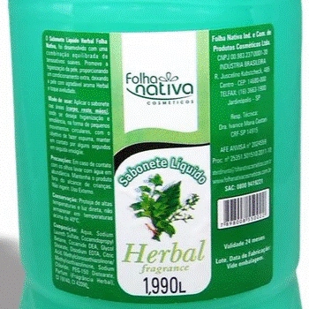 Sabonete Líquido Folha Nativa 2l Herbal
