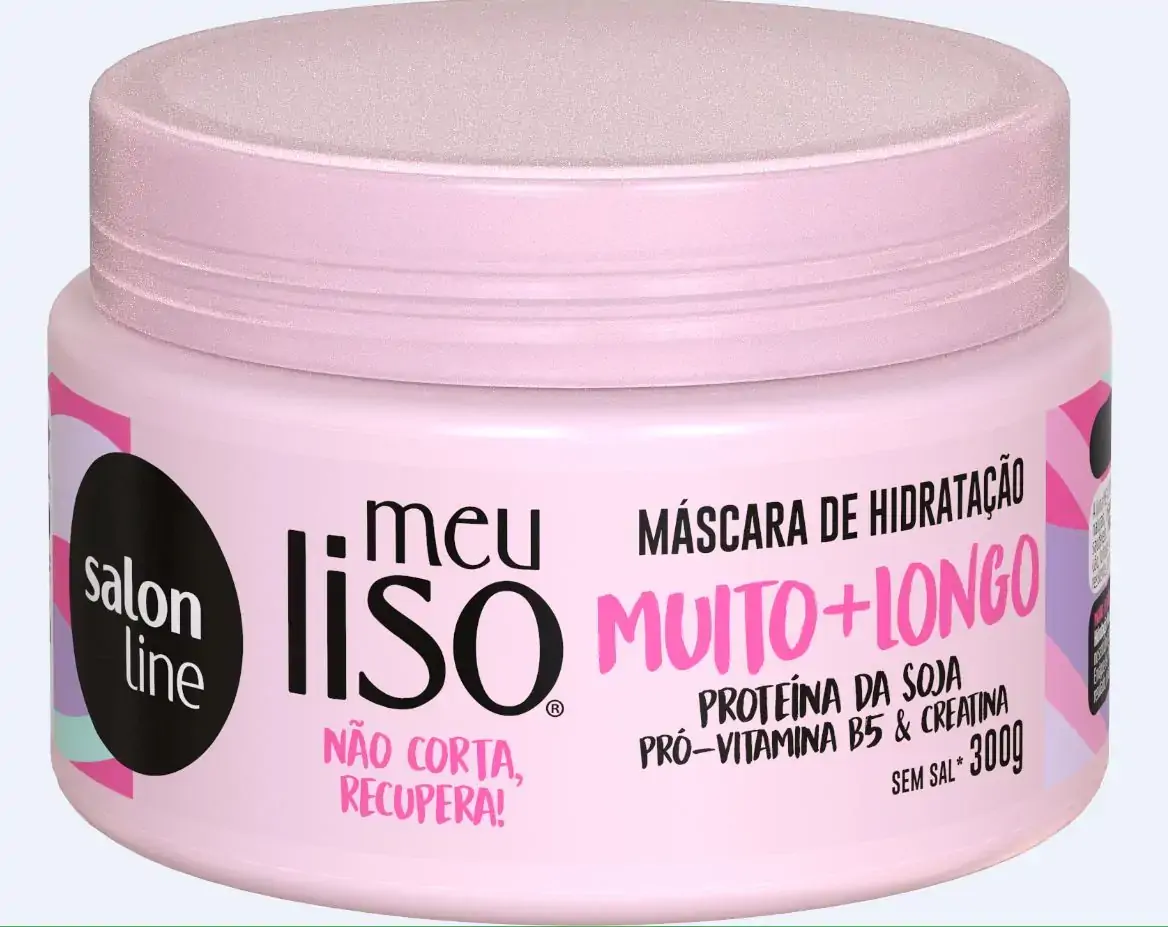 Mascara S.line 300g M.liso Muito Longo