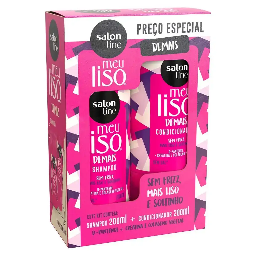 Meu Liso Kit Sh Cond Demais 200ml