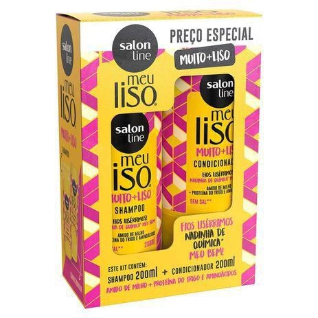 S.line Meu Liso Kit Sh Co Muito Liso 200ml