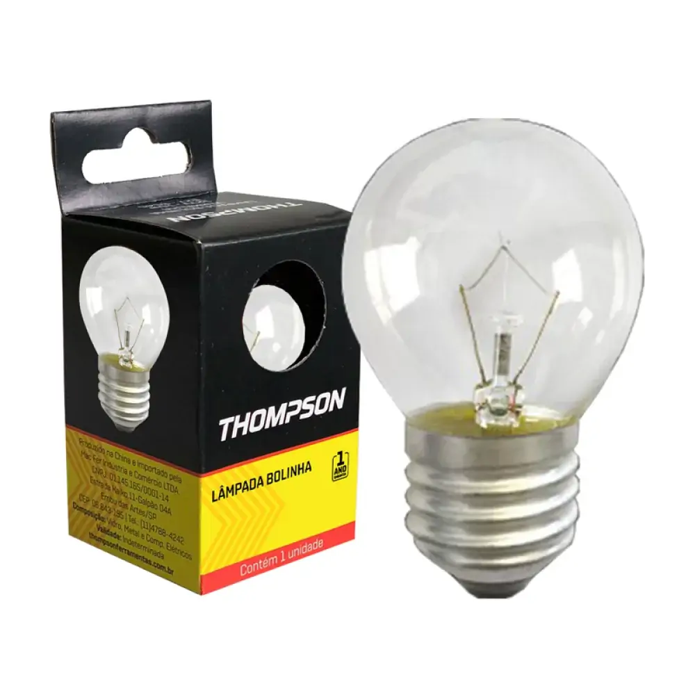 Lamp Bolinha Eletrica 15x127v Transp