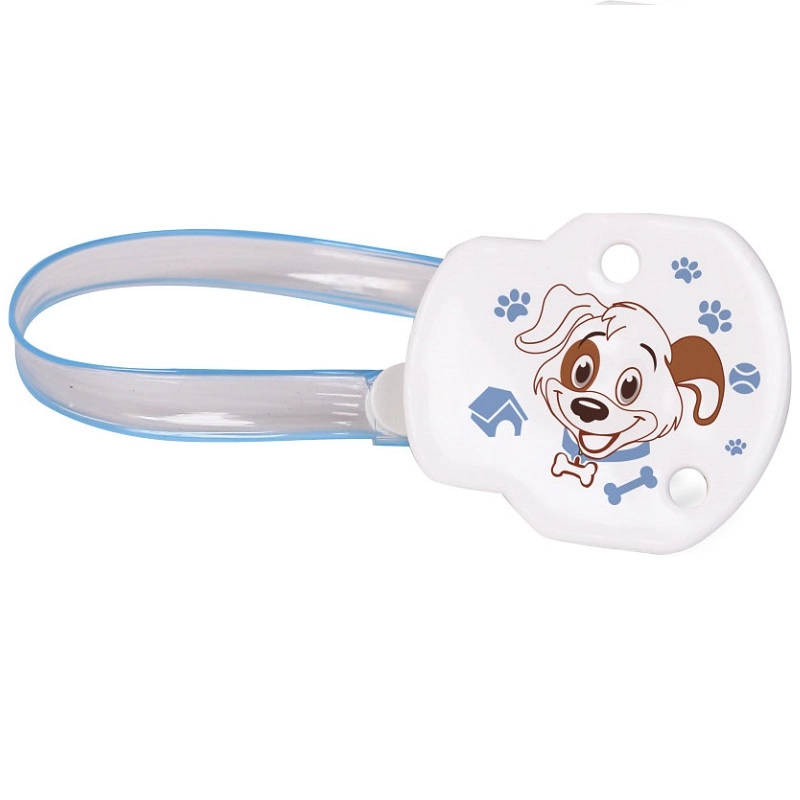 Prendedor Boton Petita Duke Azul