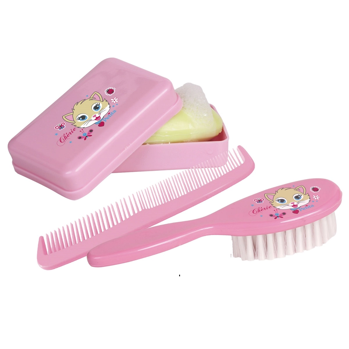 Kit Banho Petita 3 Pecas Cherie 7920