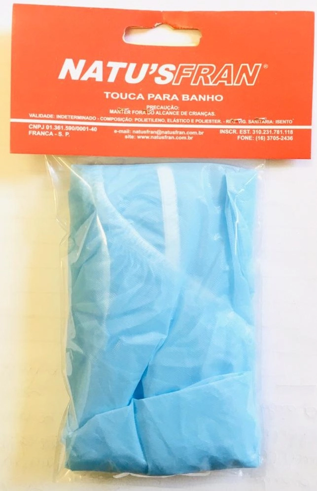 Touca Banho Natus Fran