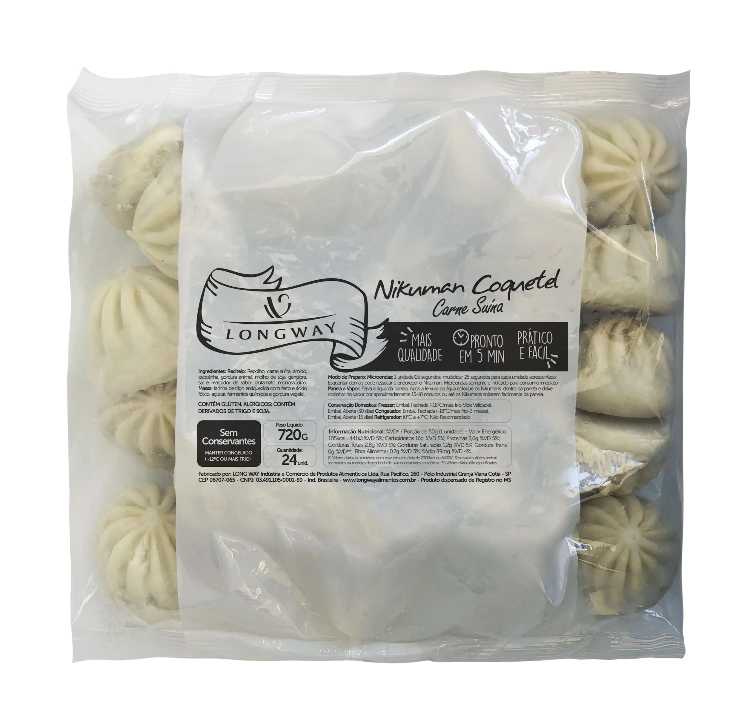 Nikumanju Long Way Mini 720g Carne Suina