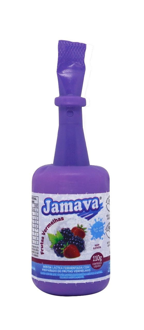 Beb Lactea Jamava 110g Frutas Vermelhas