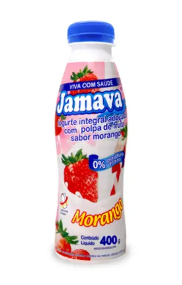Iogurte Sabor Morango Com Polpa De Fruta 420 G