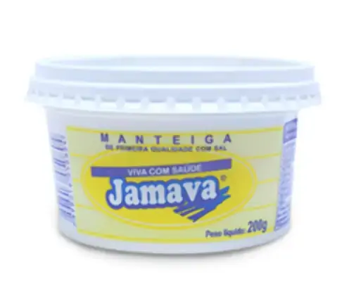 Manteiga Jamava C Sal 200g