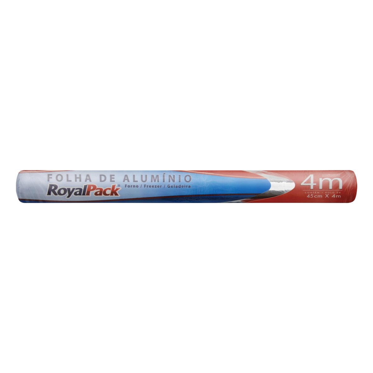 Folha De Alumínio Em Rolo Royalpack 45cm X 4m