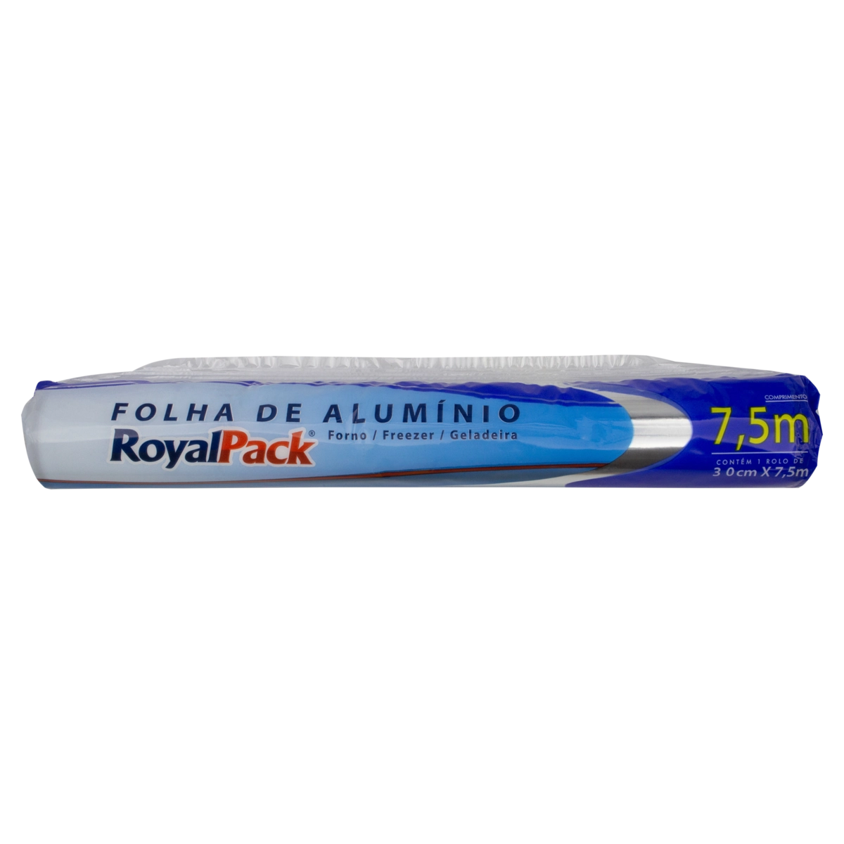 Folha De Alumínio Em Rolo Royalpack 30cm X 7,5m