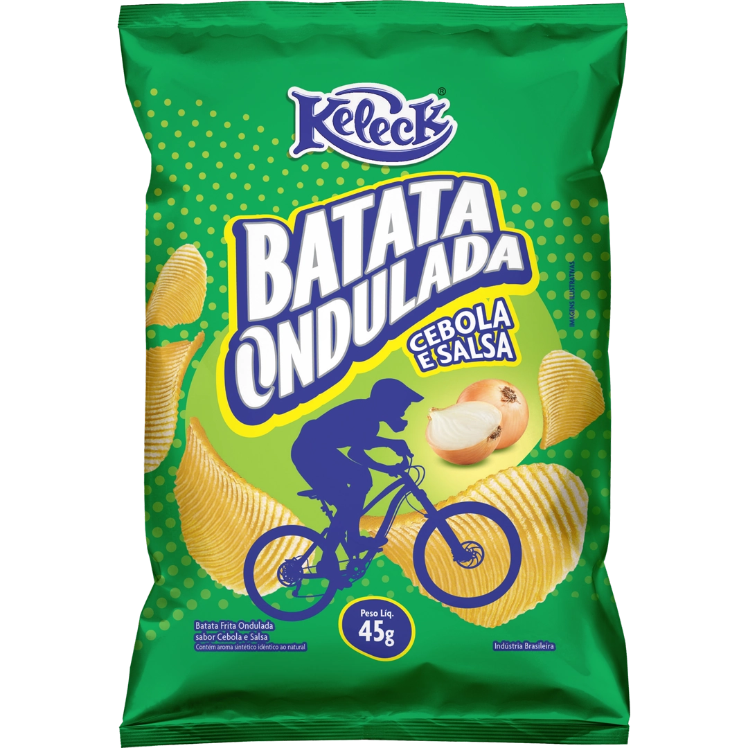 Salgadinho Keleck Batata Cebola E Salsa