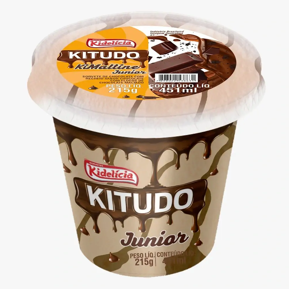 Sorvete Massa Kidelícia 451ml