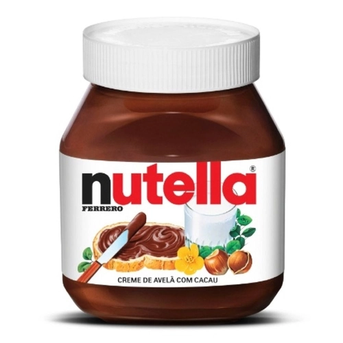 Creme De Avelã Com Cacau Nutella Pote 350g