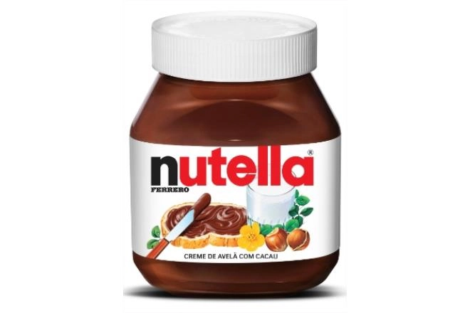 Creme De Avelã Com Cacau Nutella Pote 650g