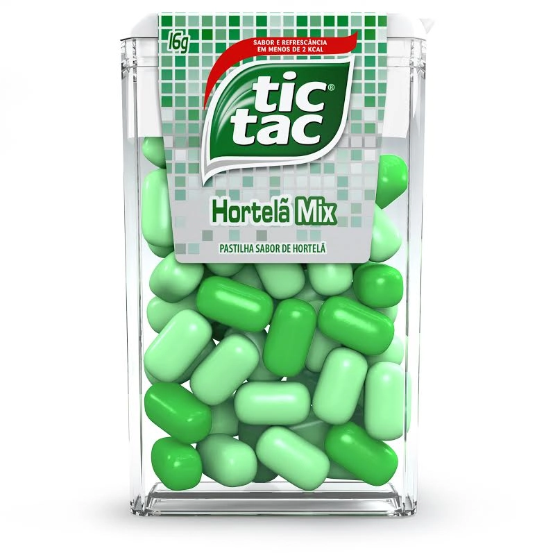 Tic Tac Refil Hortela Mix