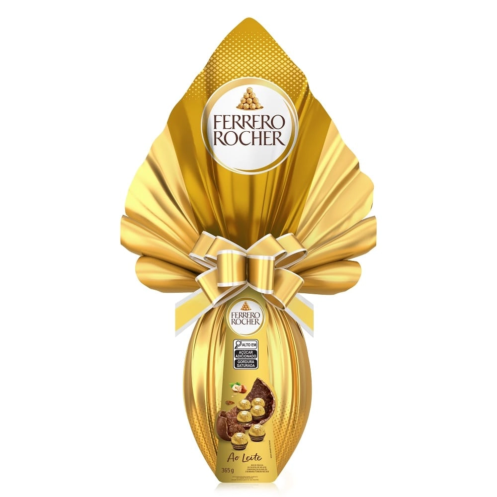 Ovo De Páscoa Ao Leite Ferrero Rocher 365g