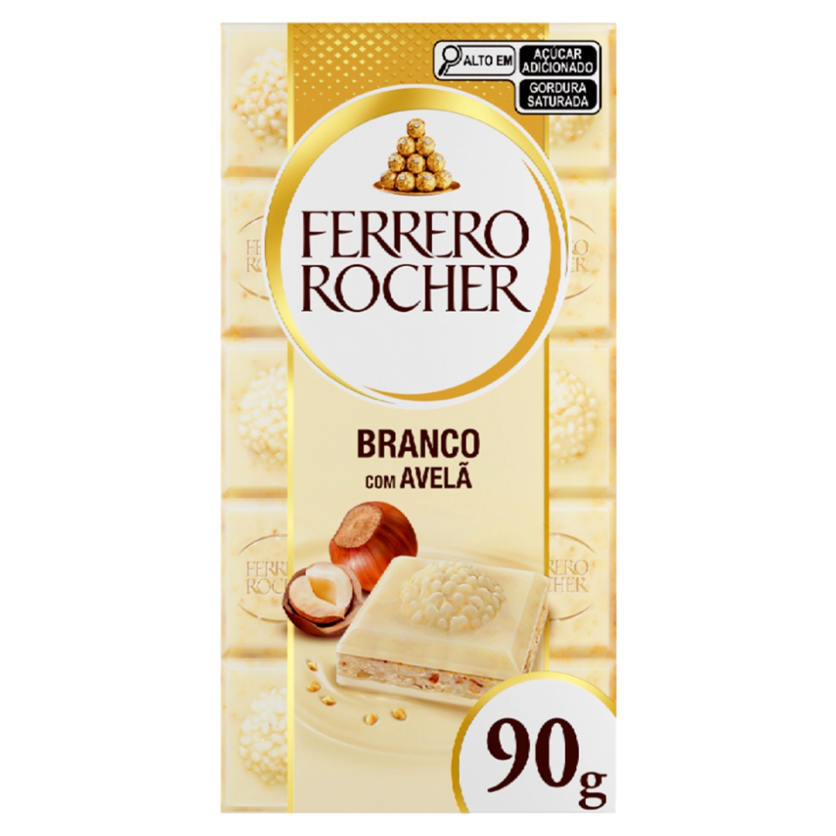 Chocolate Ferrero Rocher 90g Branco