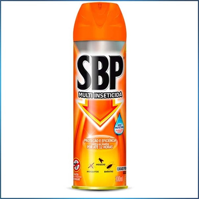 Multi Inseticida Aerossol Sbp Frasco 300ml Spray