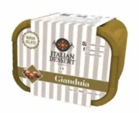 Pote De Sorvete Italian Desert Gianduia 2 Litros