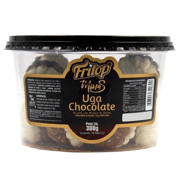 Bisc Amanteigado Fritop Uga Uga Choc 300g