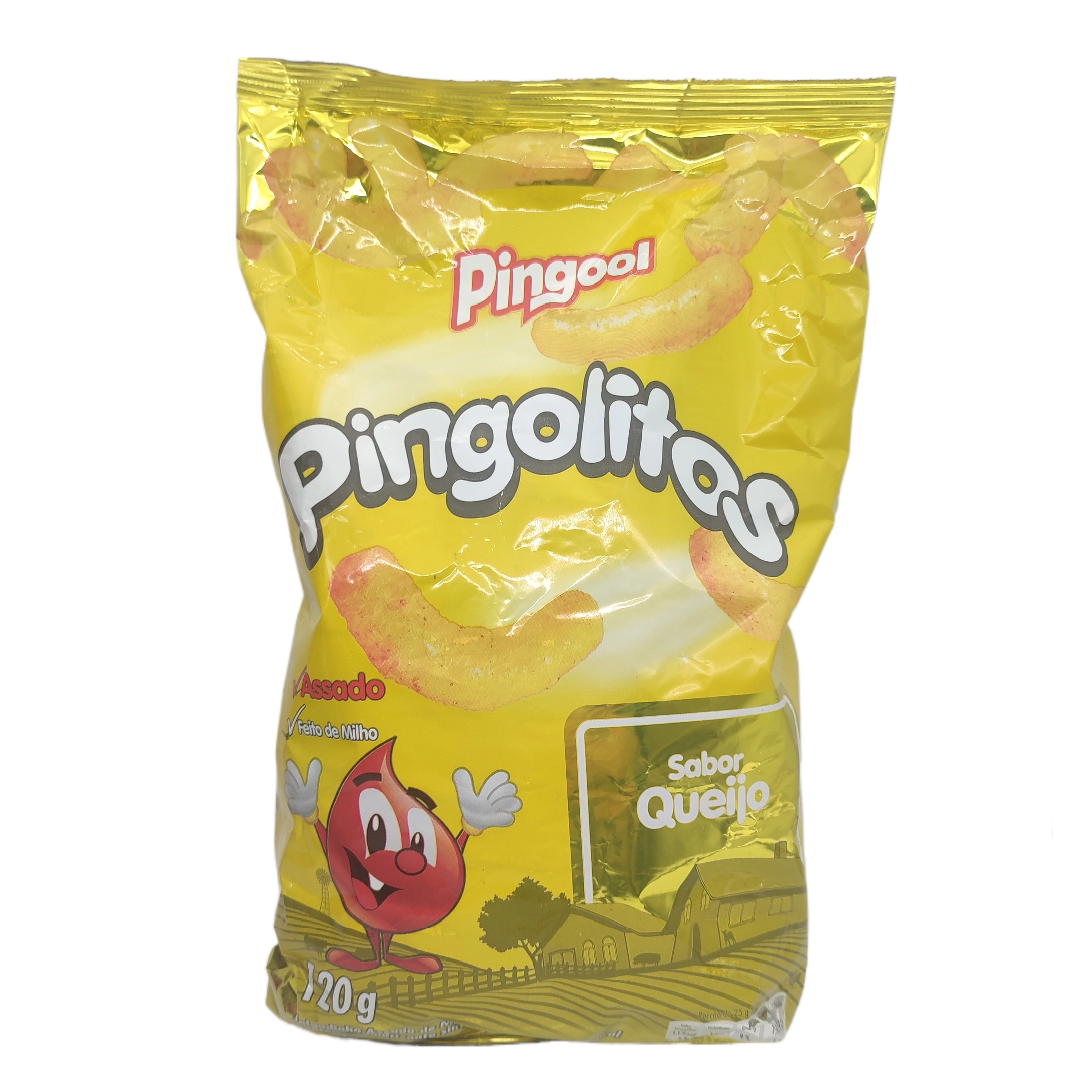 Salgadinho De Milho Pingool 120g Queijo