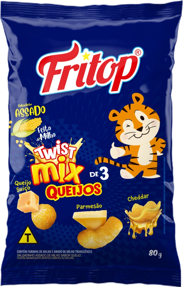 Salg Milho Fritop Mix Queijos 80g