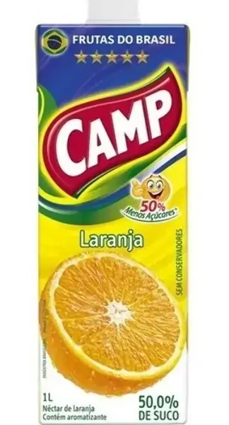 Suco Camp Nectar Laranja