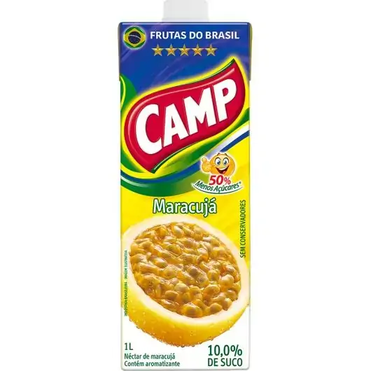Suco Camp Nectar Maracuja