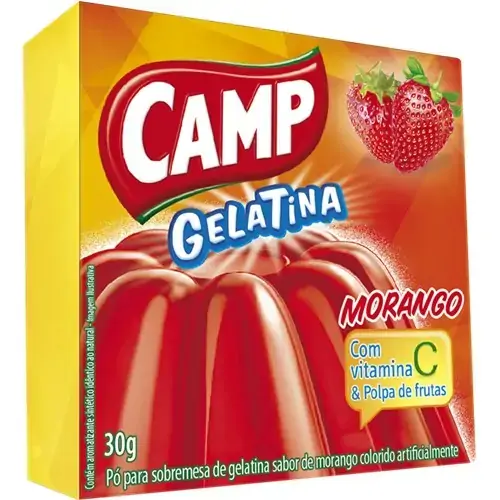 Po Gelat Camp Tradicional Morango
